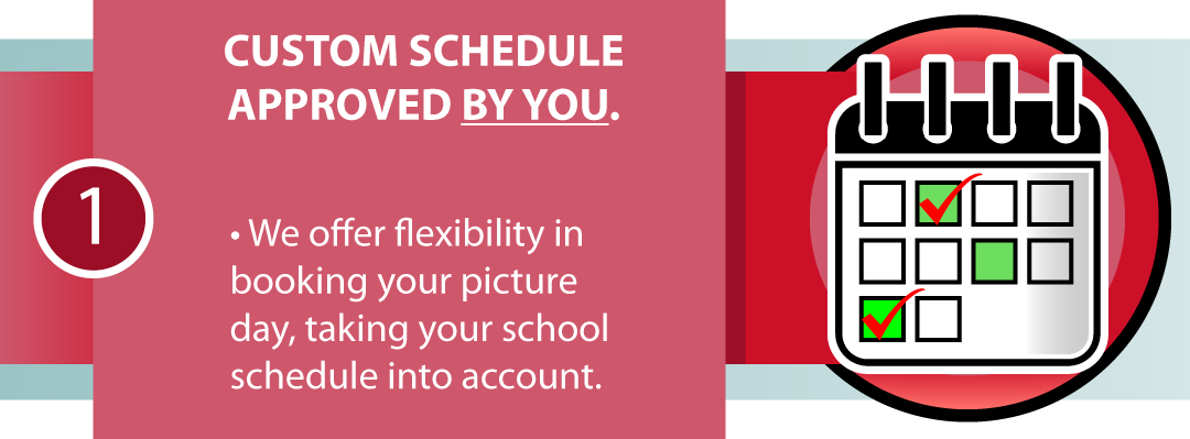 Custom schedule approved by you